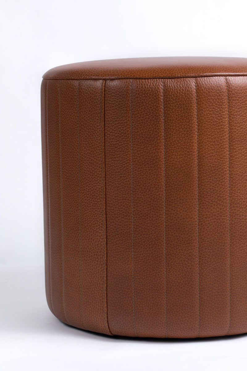 Leather Ottomans and Stools | Edelman Leather